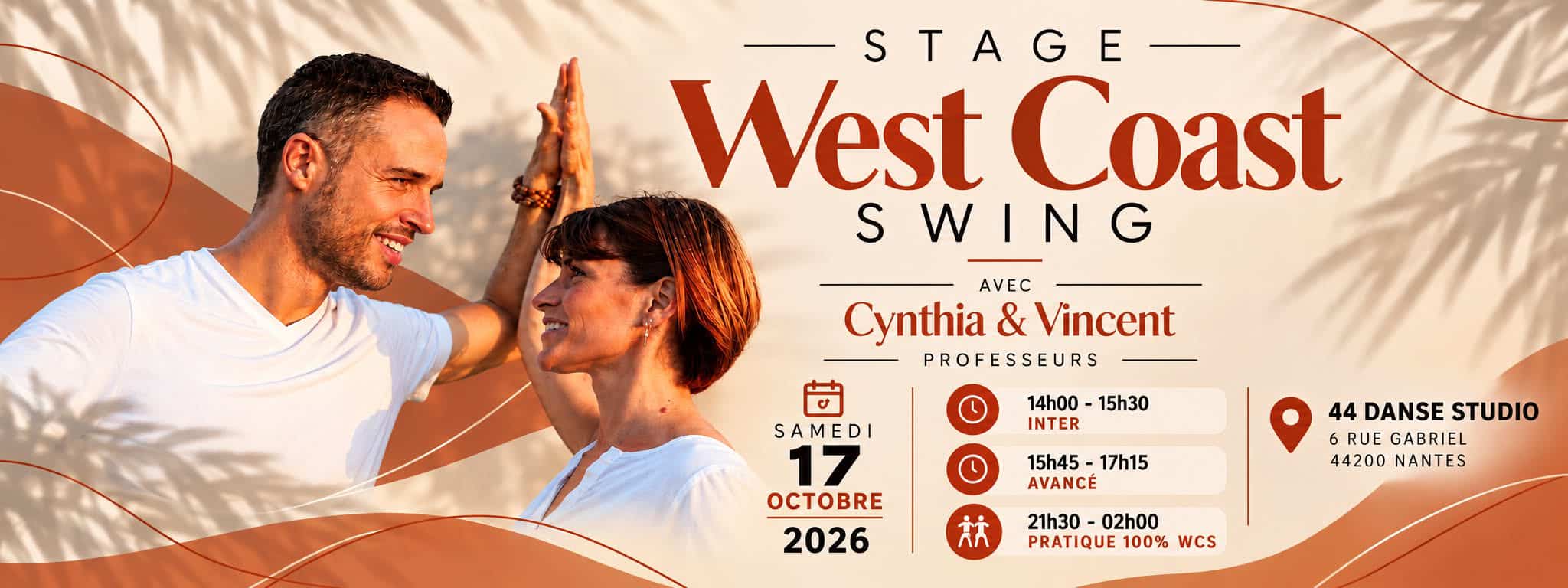 Cynthia et Vincent West coast swing